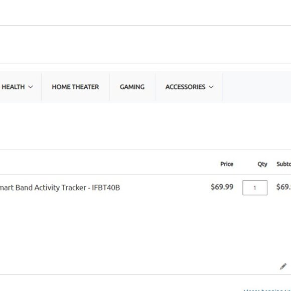 iLive Smart Band Fitness Tracker with Heart Rate Monitor - NEW! - Picture 4 of 4